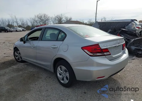 2015 Honda Civic Lx из США, поврежденный, VIN 19XFB2F58FE049224